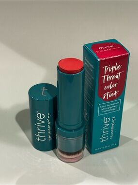 thrive causemetics Triple Threat Color Stuck - Dionne Brick Red Shimmer